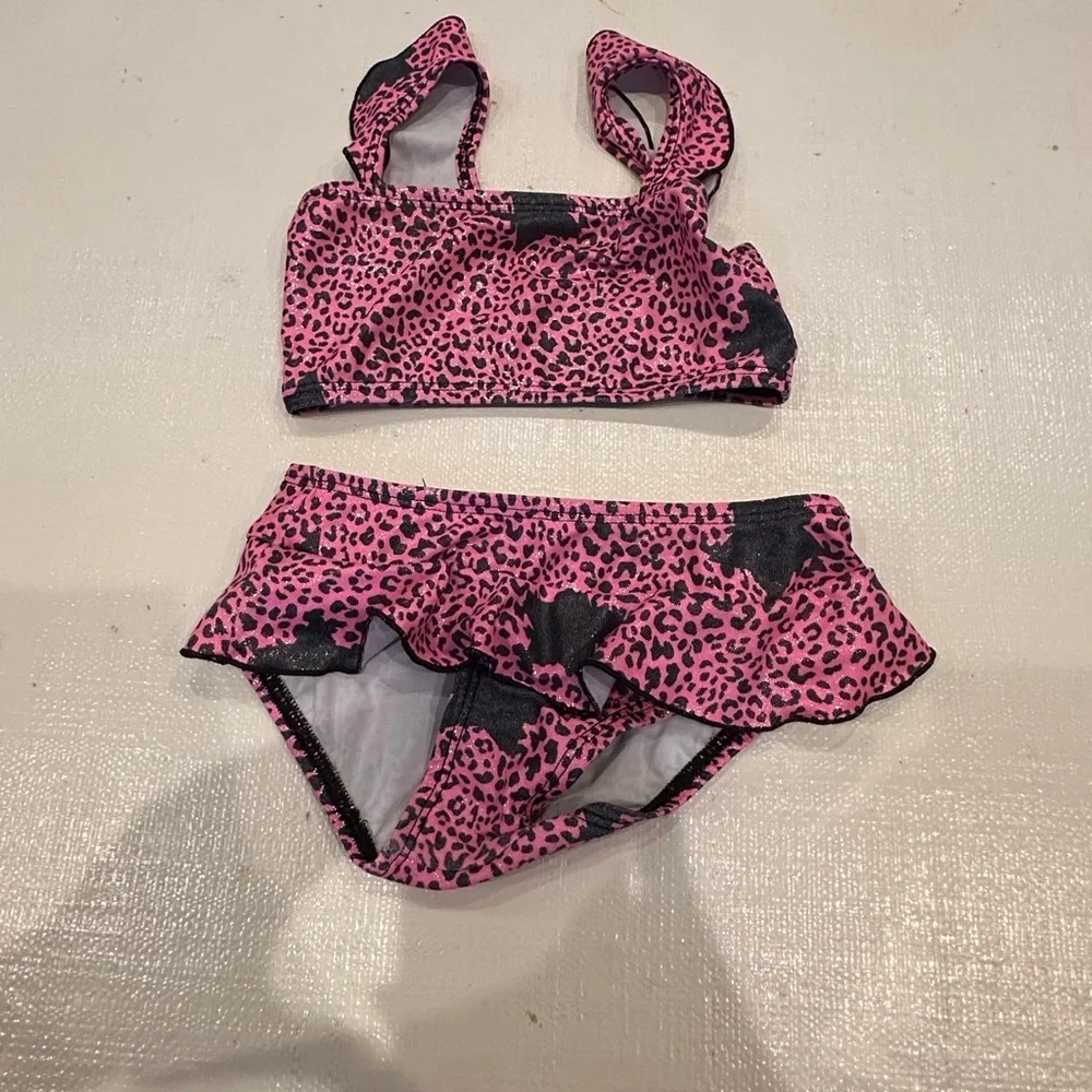 Designer From Denny’s! Dori Creations-  Pink Leopard Print Bikini Set
